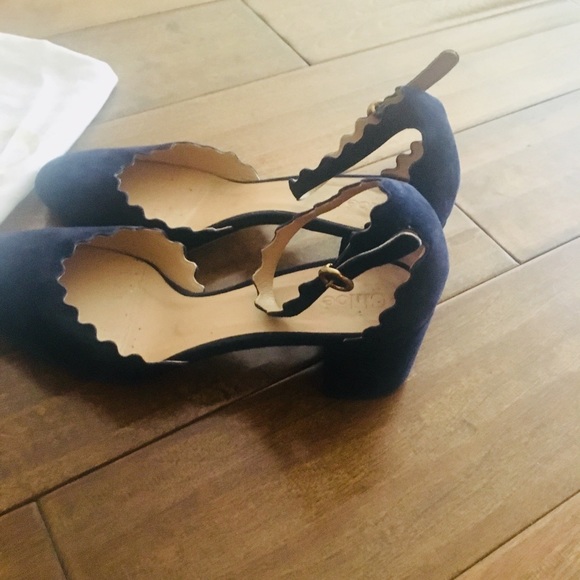 Chloe Lauren Suede pumps - Blue size 37 (7) Chloe Lauren Suede pumps - Blue size 37 (7)